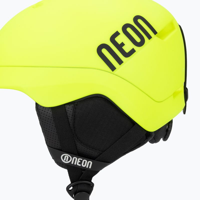 Skihelm Neon Summit yellow/black 7