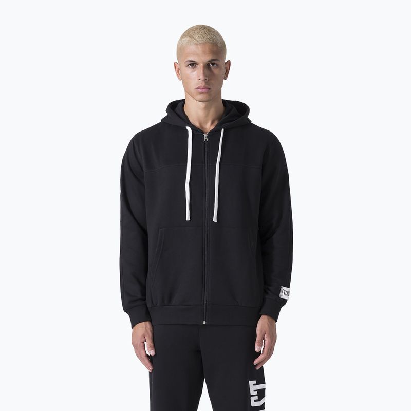 Sweatshirt Hoodie Herren Everlast Exclusive Full Zip black