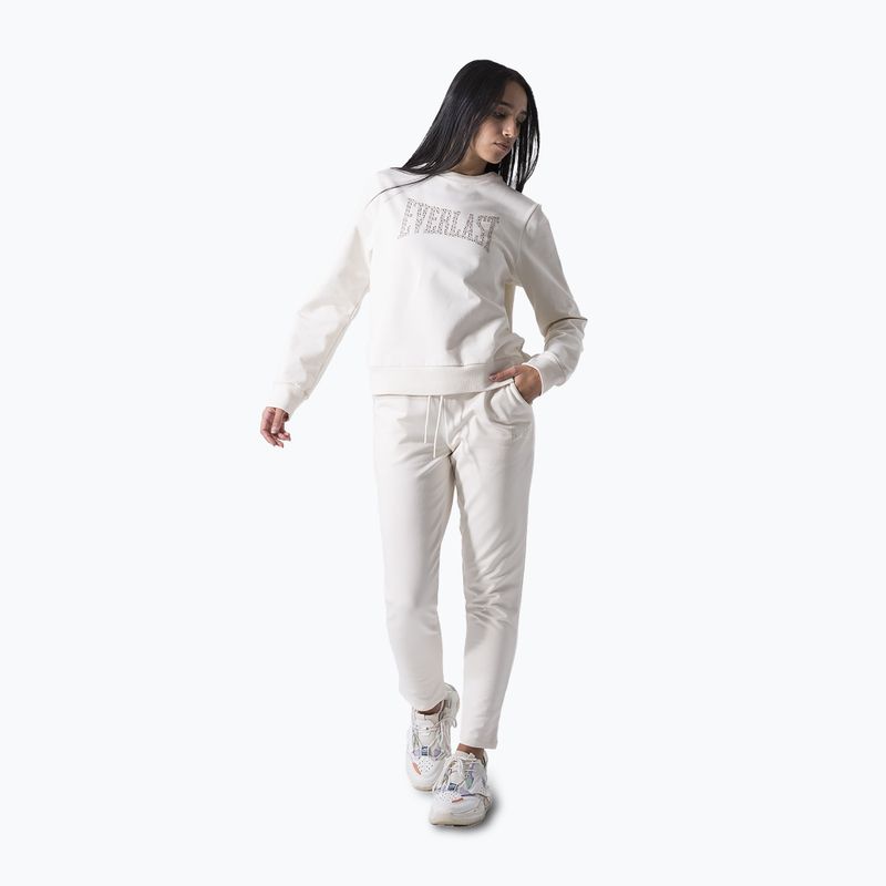 Sweatshirt Hoodie Damen Everlast Leisure Crewneck dusty white 2