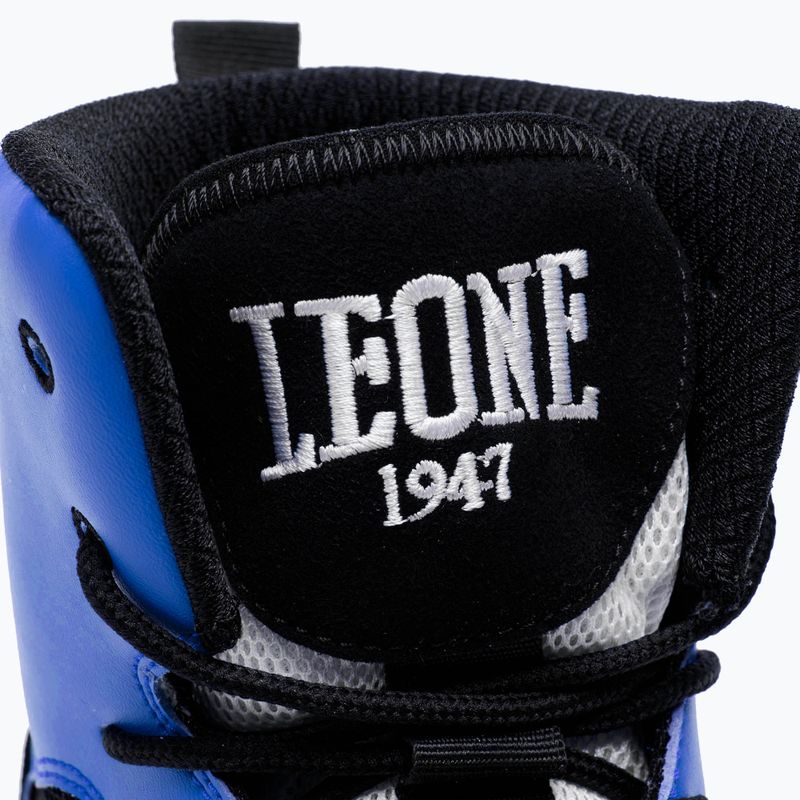 Boxschuhe LEONE 1947 Premium Boxing blue/pink/blue/red 7