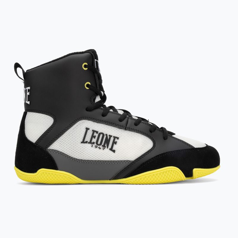 Boxschuhe LEONE 1947 Premium Boxing black/lime/black/lime 2