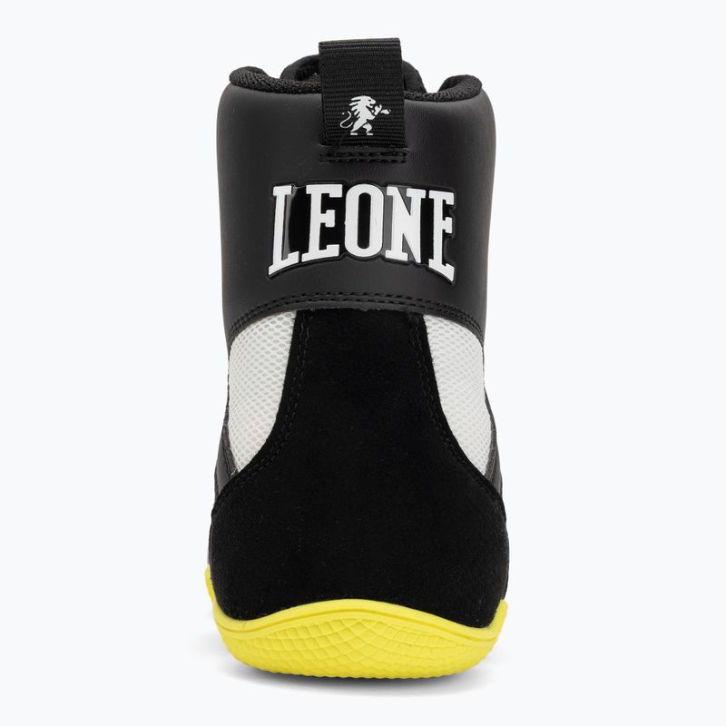 Boxschuhe LEONE 1947 Premium Boxing black/lime/black/lime 6
