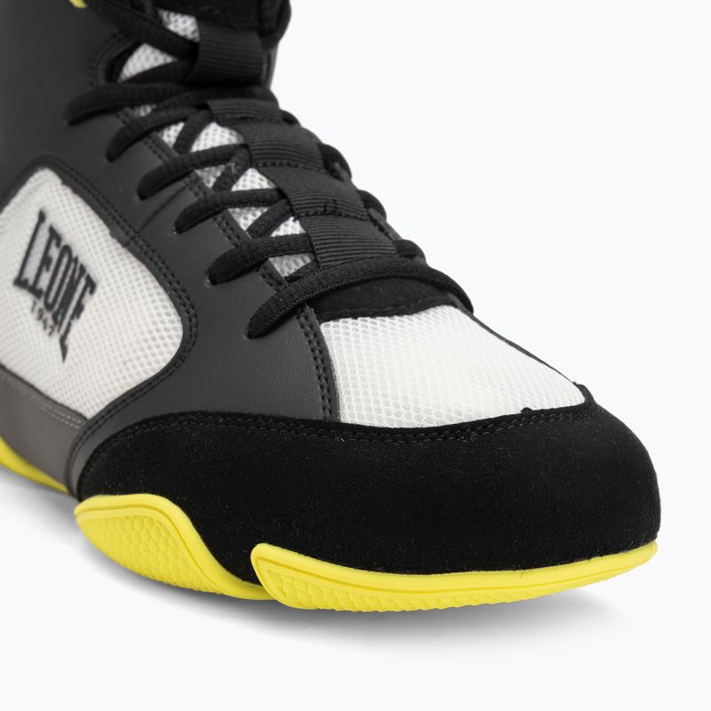 Boxschuhe LEONE 1947 Premium Boxing black/lime/black/lime 7