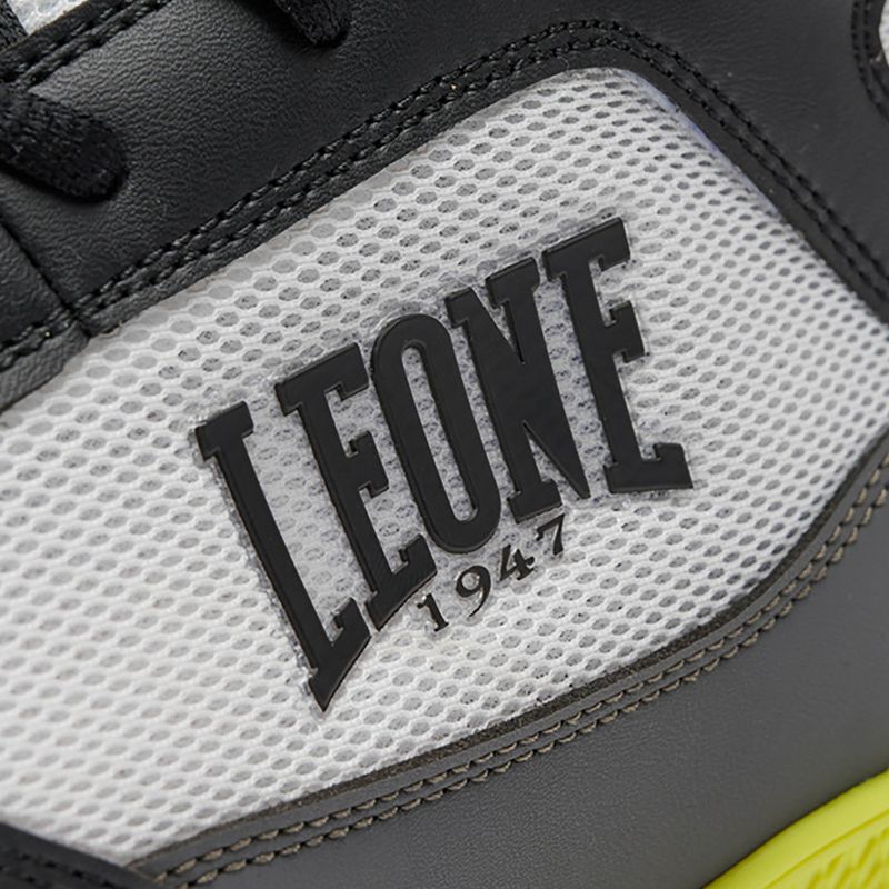 Boxschuhe LEONE 1947 Premium Boxing black/lime/black/lime 7