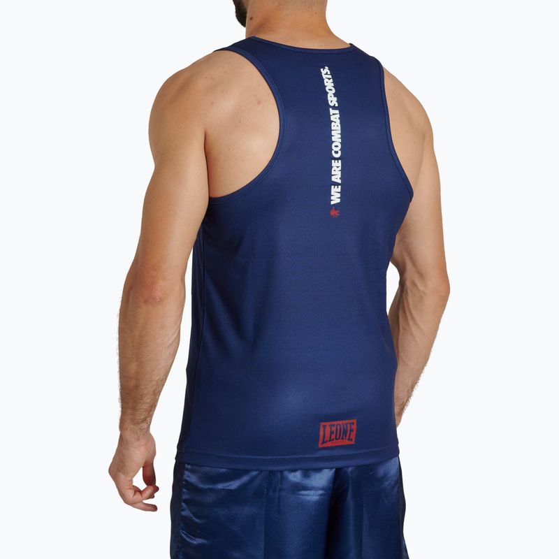 Herren Trainingsshirt LEONE 1947 Color Block tank blue 2