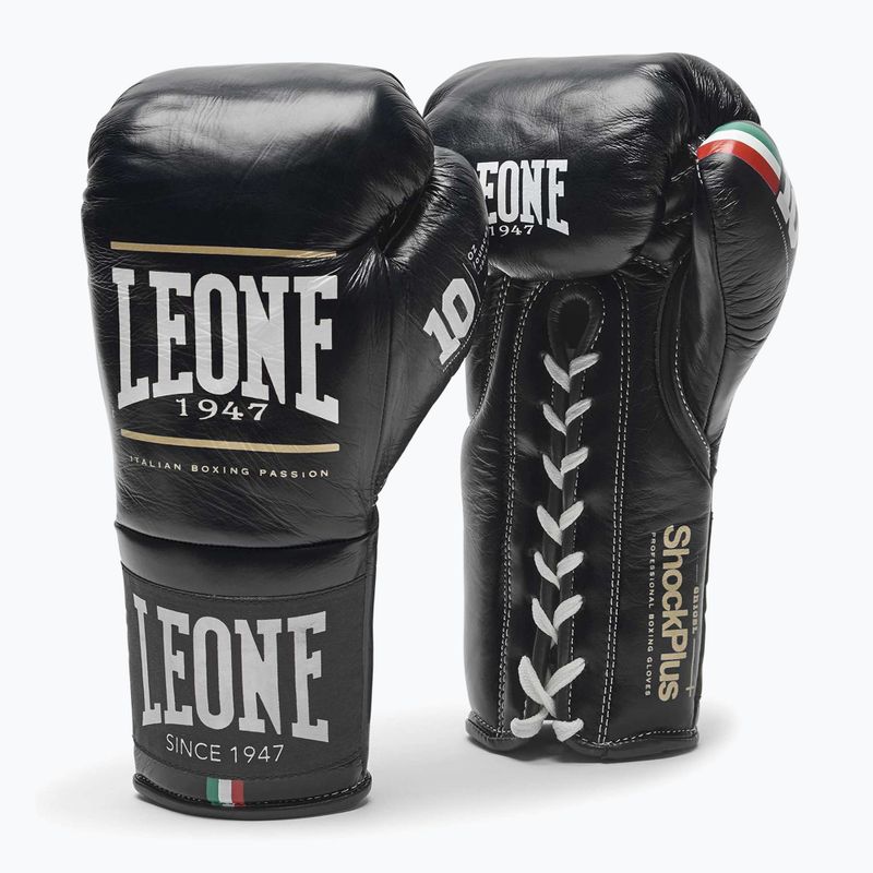 LEONE Boxhandschuhe 1947 Shock Plus schwarz