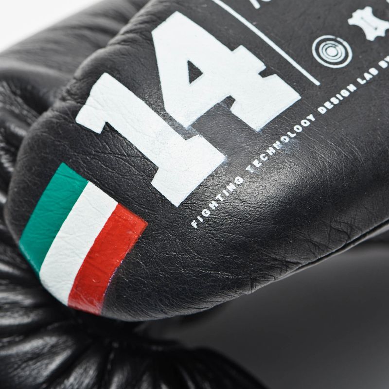 LEONE Boxhandschuhe 1947 Shock Plus schwarz 6