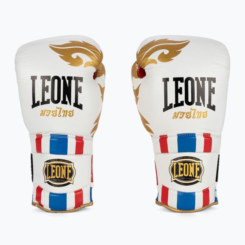 LEONE 1947 Thai Style Boxhandschuhe weiß GN114