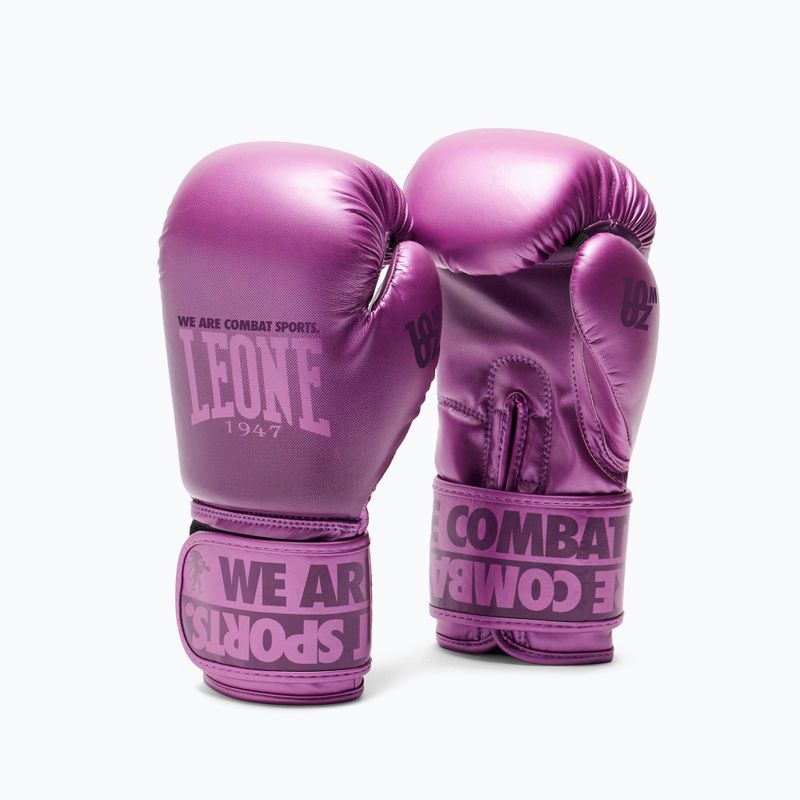 LEONE 1947 Schattierte lila Boxhandschuhe GN328 7