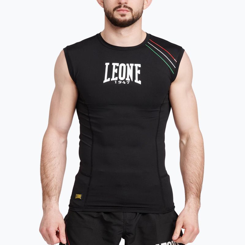 Trainingsshirt LEONE 1947 Flagge schwarz
