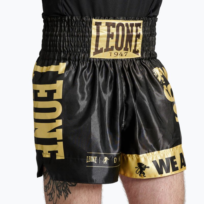 LEONE 1947 Dna Kick-Thai Trainingsshorts schwarz