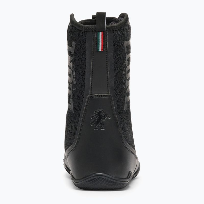 LEONE 1947 Professional Boxing Stiefel schwarz 10