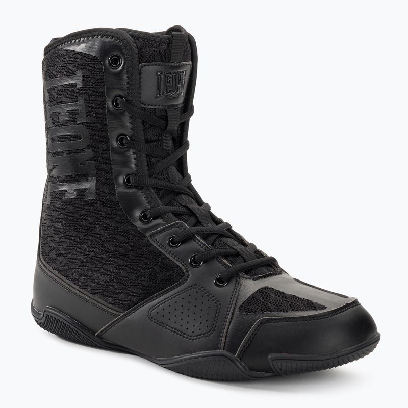 LEONE 1947 Professional Boxing Stiefel schwarz