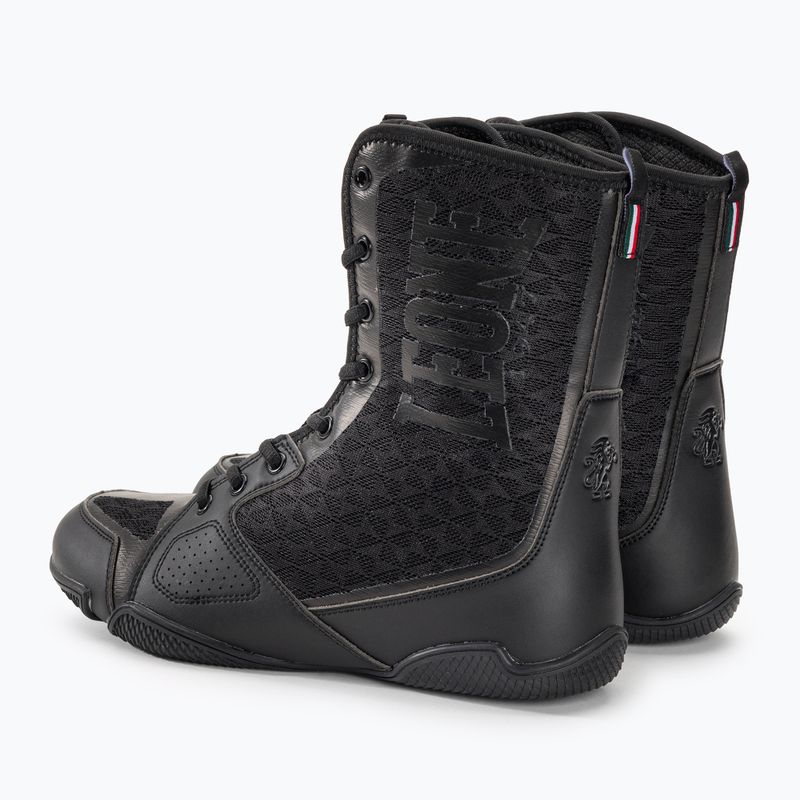 LEONE 1947 Professional Boxing Stiefel schwarz 3