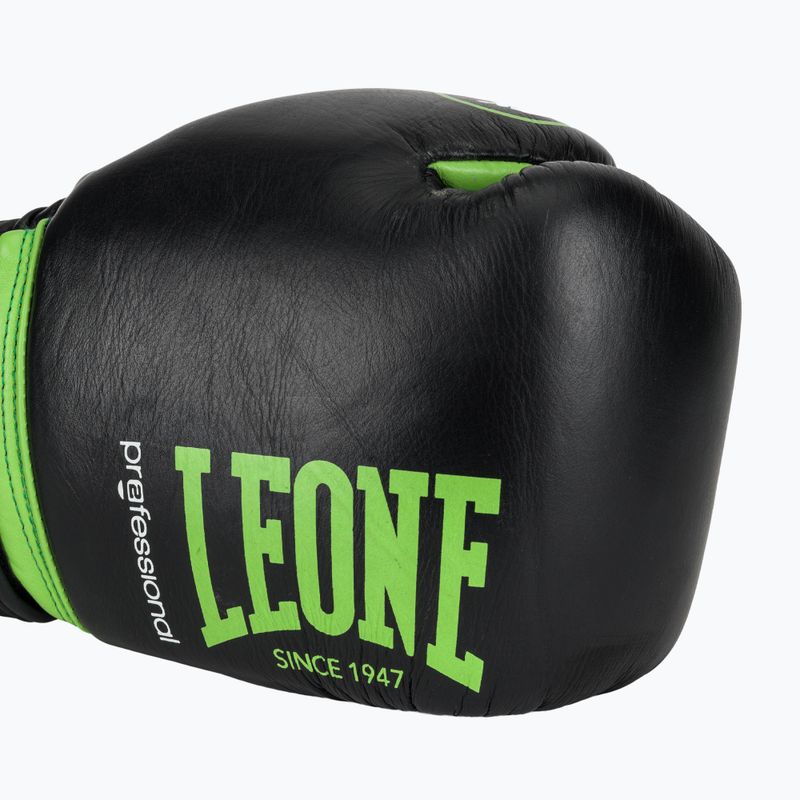 Boxhandschuhe LEONE 1947 Il Tecnico N3 black/green 6