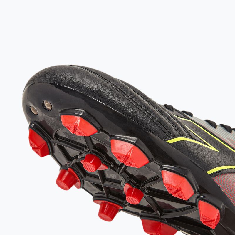 Herren Diadora Brasil Elite Veloce R LPU Fußballschuhe schwarz und rot DD-101.179181-D0136-39