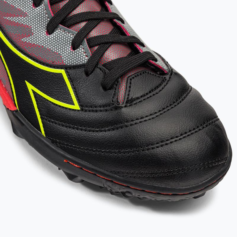 Herren Diadora Brasil Elite Veloce R TFR Fußballschuhe schwarz und rot DD-101.179182-D0136-40 7
