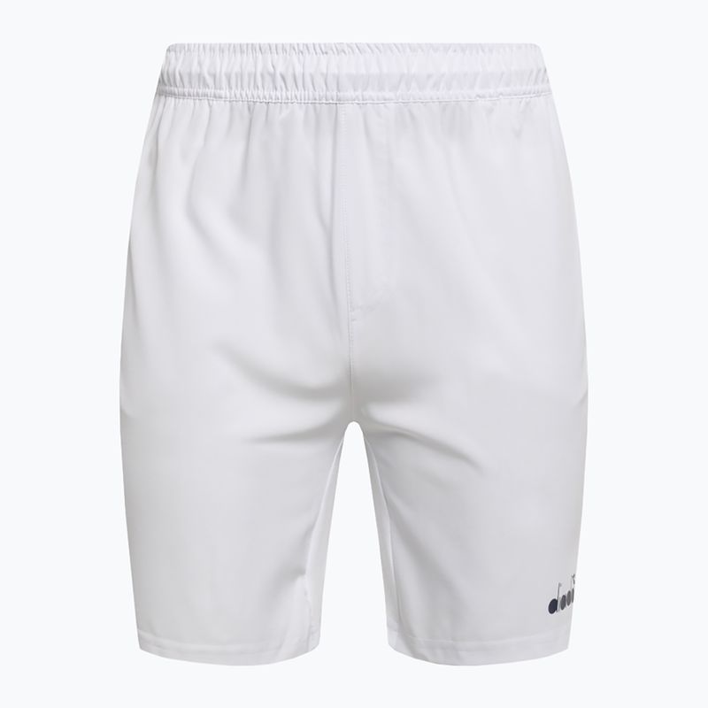 Tennisshorts Herren Diadora Core Bermuda weiß DD-12.179128-22