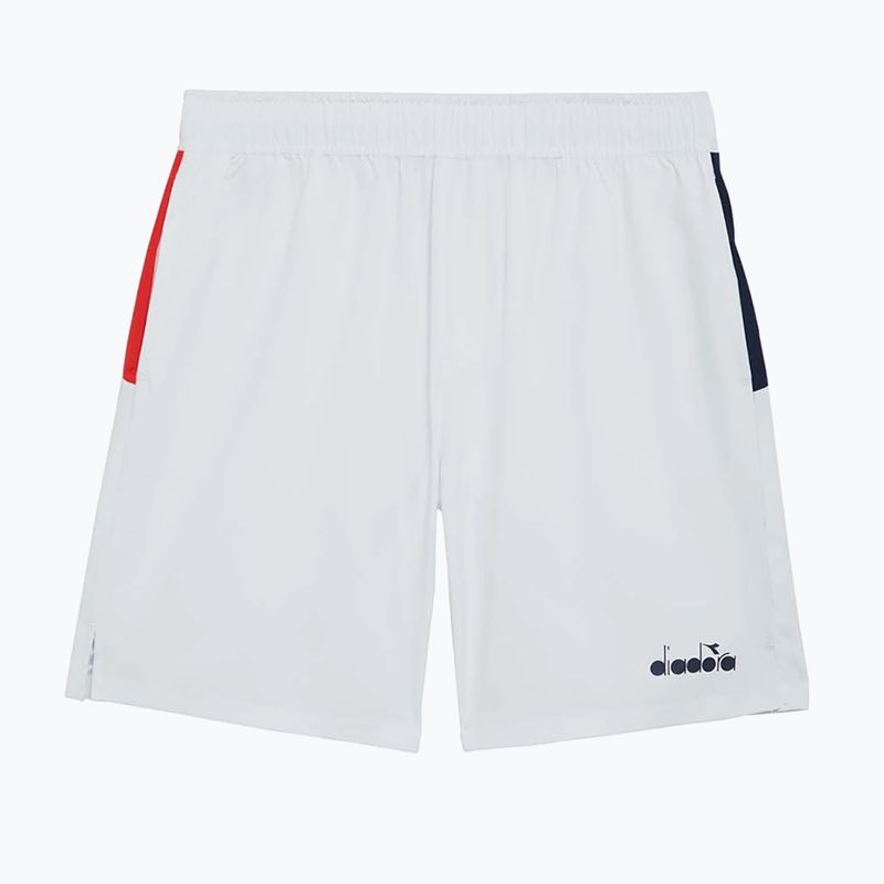 Tennisshorts Herren Diadora Core Bermuda weiß DD-12.179128-22 4