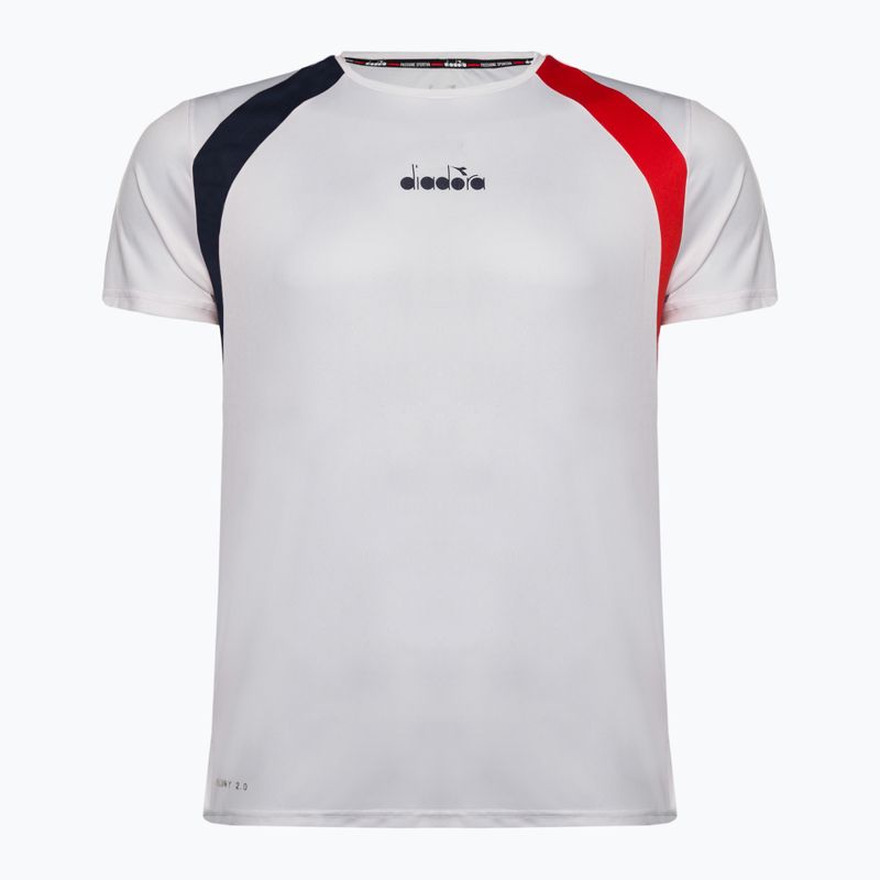 Tennisshirt Herren Diadora SS TS weiß DD-12.179124-22