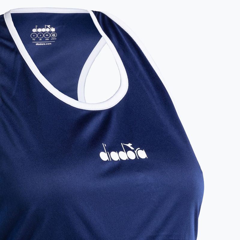 Tennisshirt Damen Diadora Core Tank blau DD-12.179174-613 3