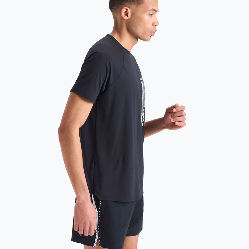 Herren Diadora Super Light Be One Laufshirt schwarz DD-102.179160-80013 2