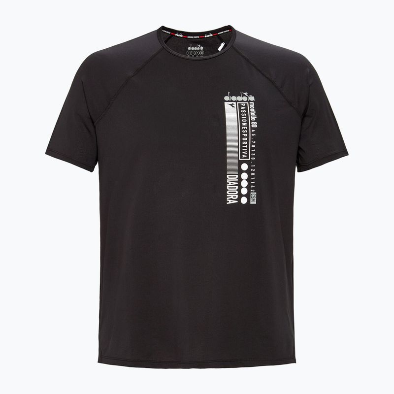 Herren Diadora Super Light Be One Laufshirt schwarz DD-102.179160-80013 6
