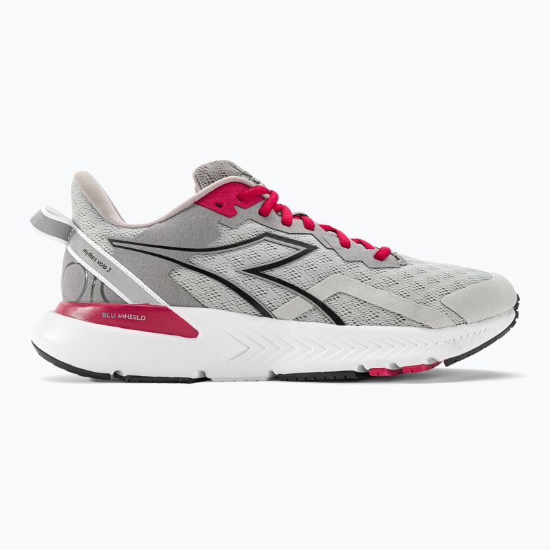 Herren Laufschuhe Diadora Mythos Blushield Volo 3 silber dd/schwarz/legierung 2