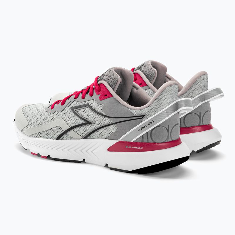 Herren Laufschuhe Diadora Mythos Blushield Volo 3 silber dd/schwarz/legierung 3