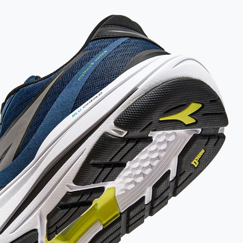 Herren Laufschuhe Diadora Mythos Blushield 8 Vortice blau opal/silber dd/weiß 16