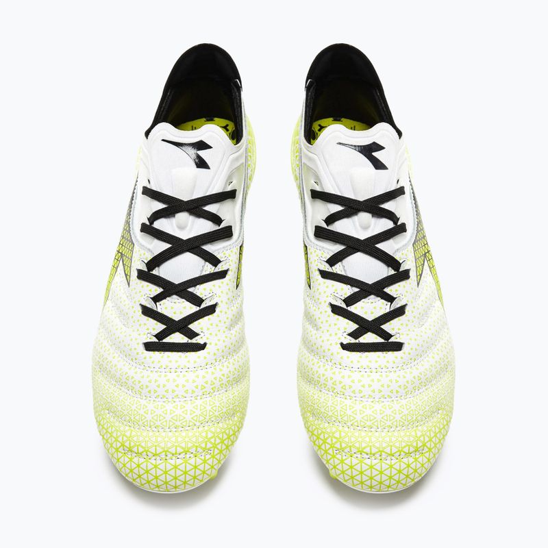 Herren Diadora Brasil Elite Tech GR LPX Fußballschuhe weiß/schwarz/fluo gelb 13