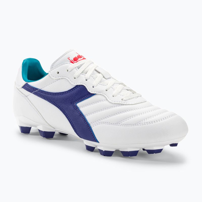 Herren Diadora Brasil 2 R LPU Fußballschuhe weiß/navy