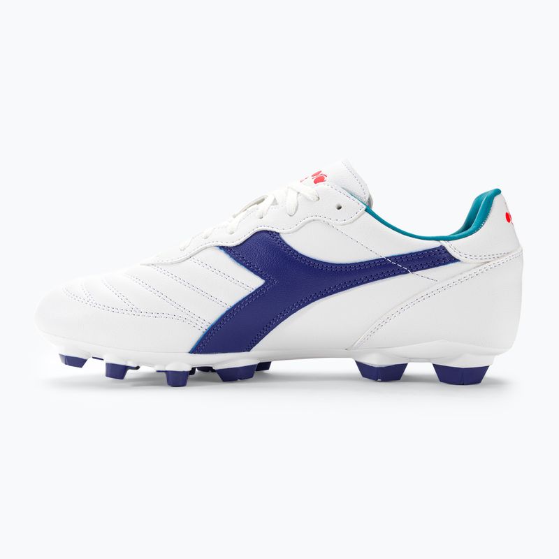 Herren Diadora Brasil 2 R LPU Fußballschuhe weiß/navy 3