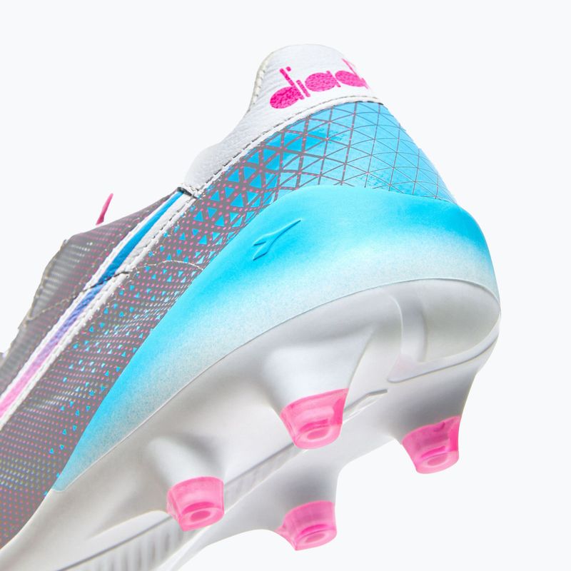 Herren Diadora Brasil Elite Veloce GR ITA LPX Fußballschuhe weiß/rosa fluo/blau fluo 16