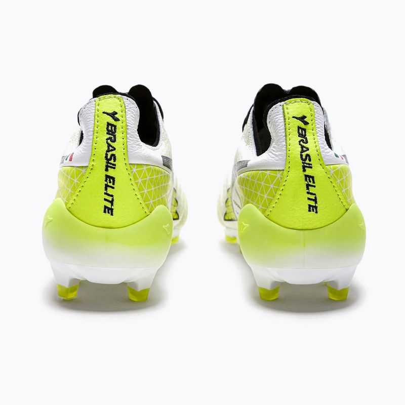 Herren Diadora Brasil Elite Tech GR ITA LPX Fußballschuhe weiß/schwarz/fluo gelb 12