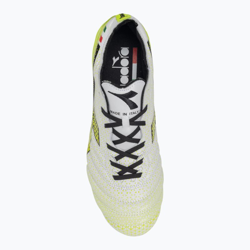 Herren Diadora Brasil Elite Tech GR ITA LPX Fußballschuhe weiß/schwarz/fluo gelb 6
