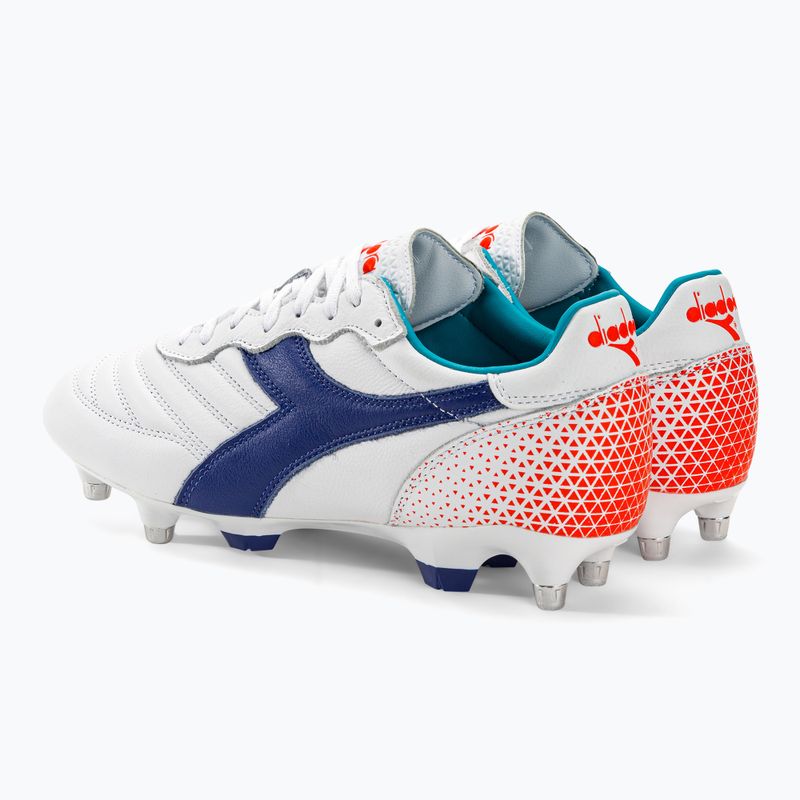 Herren Fußballschuhe Diadora Brasil GR LT+ MPH weiß/navy 3