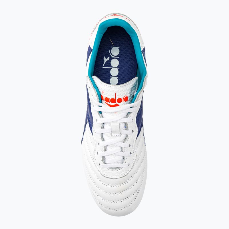 Herren Fußballschuhe Diadora Brasil GR LT+ MPH weiß/navy 6