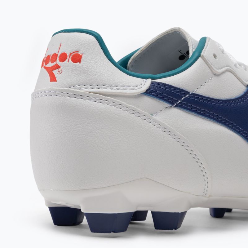 Kinder Fußballschuhe Diadora Brasil 2 R LPU JR weiß/navy 9