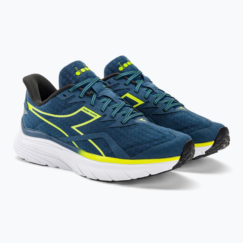 Herren Laufschuhe Diadora Equipe Nucleo bl opal/abendflieder/weiß 4