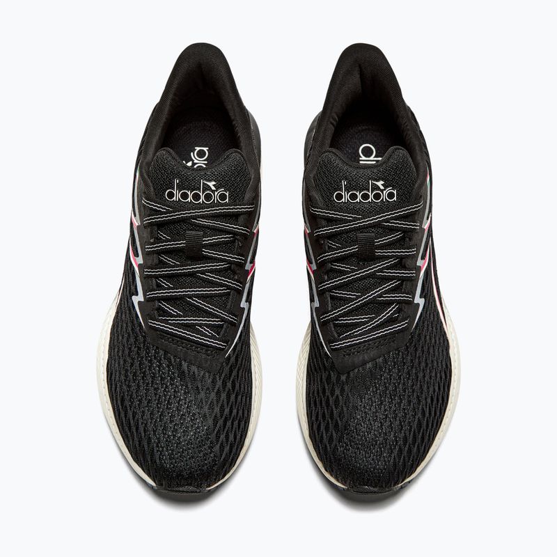 Damen Laufschuhe Diadora Strada Schwarz/Flüsterweiß 13