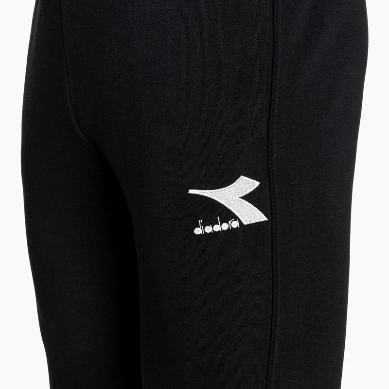 Herrenhose Diadora Cuff Core nero