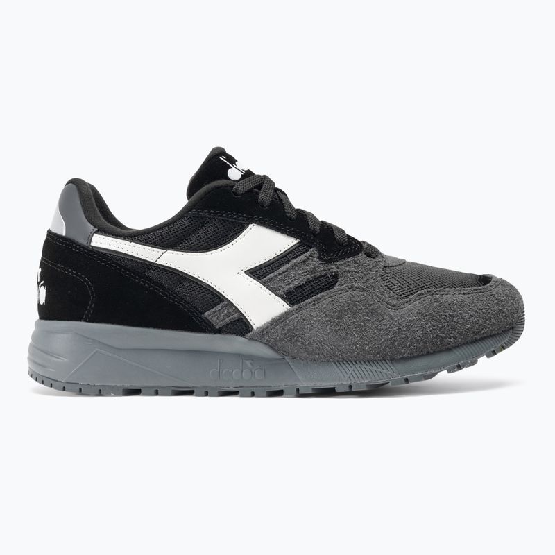 Diadora N902 Hairy Suede schwarz/schwarz Schuhe 2