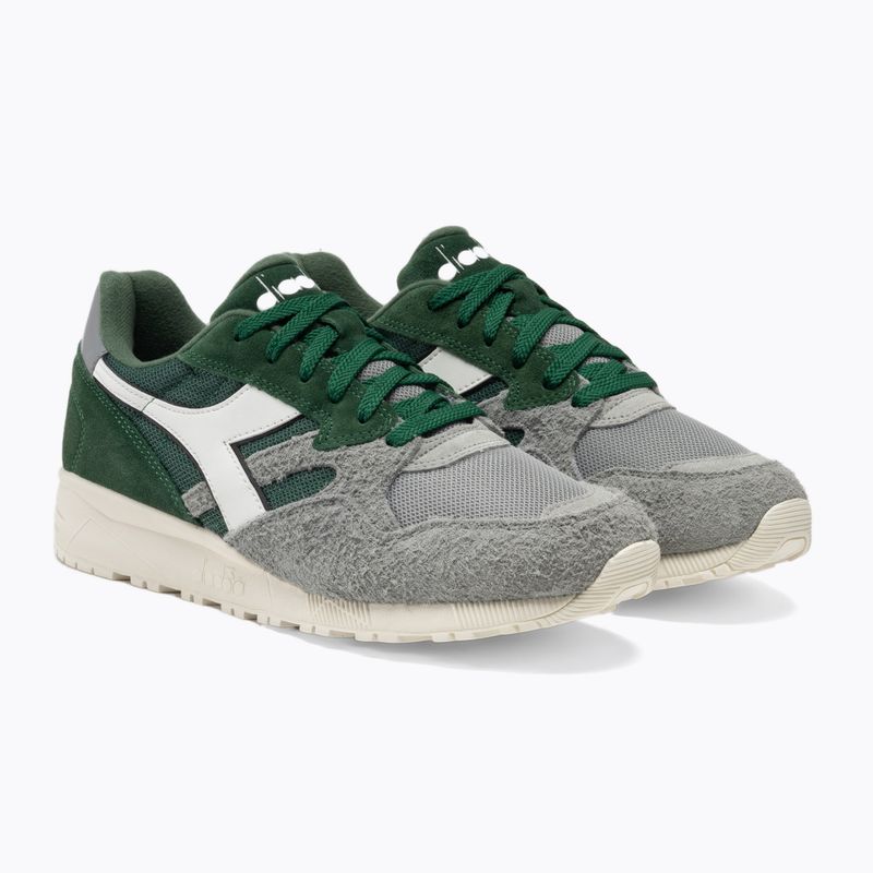 Diadora N902 Hairy Suede schwarz/weiss/lunar rock/eden schuhe 4