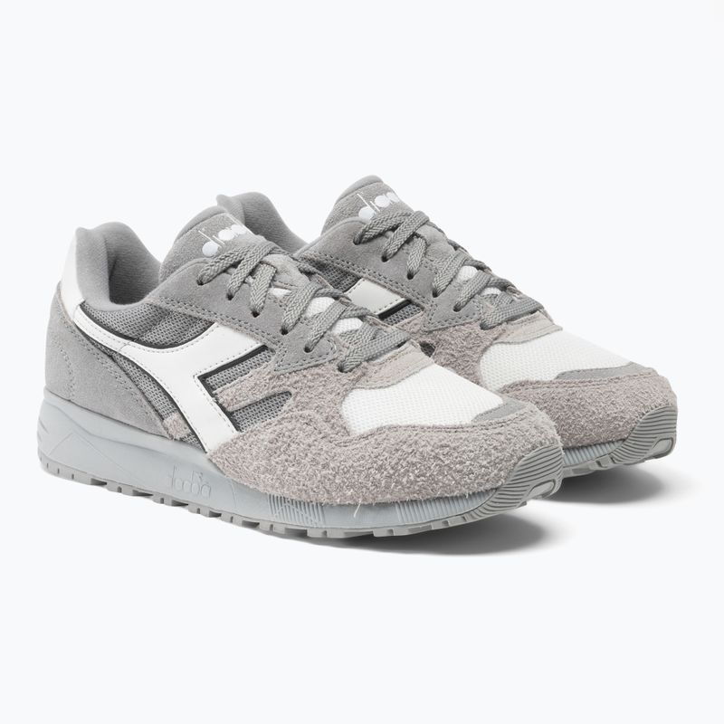 Diadora N902 Hairy Suede melange grau Schuhe 4