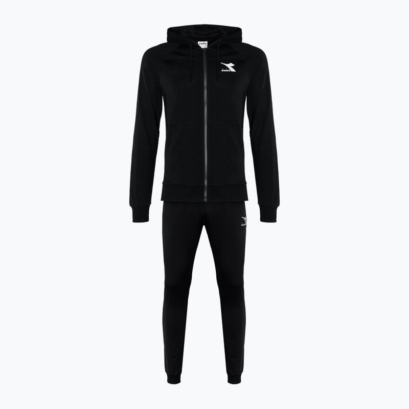 Herren Trainingsanzug Diadora Trainingsanzug HD FZ Core nero
