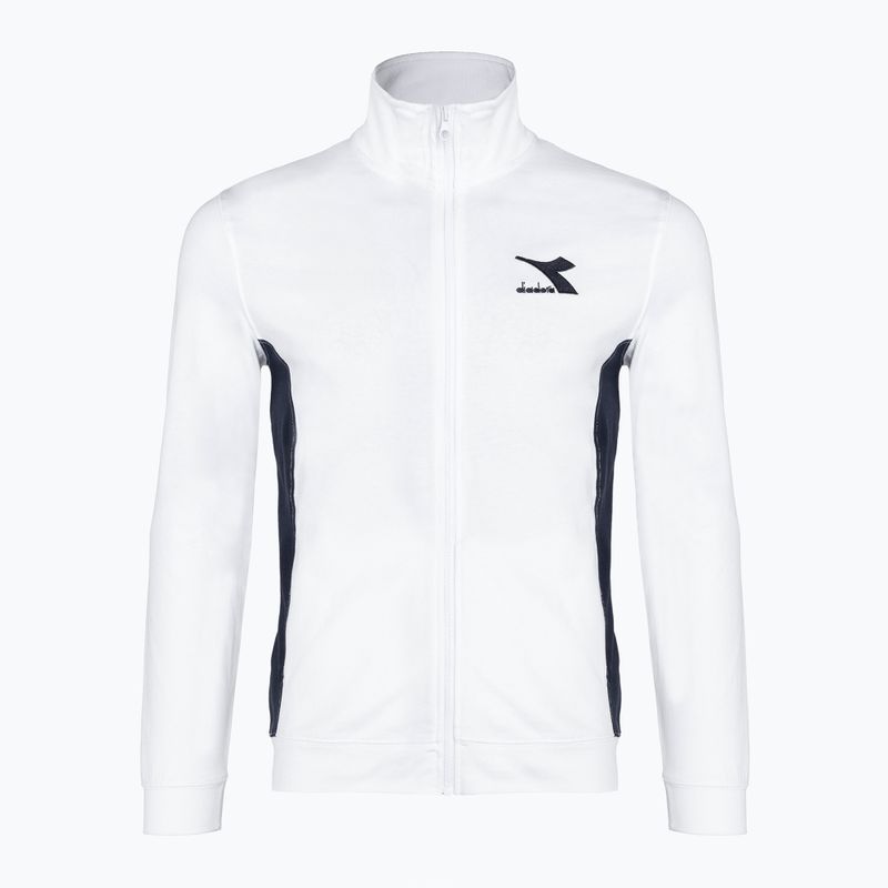 Herren Trainingsanzug Diadora Trainingsanzug FZ Core bianco ottico 3