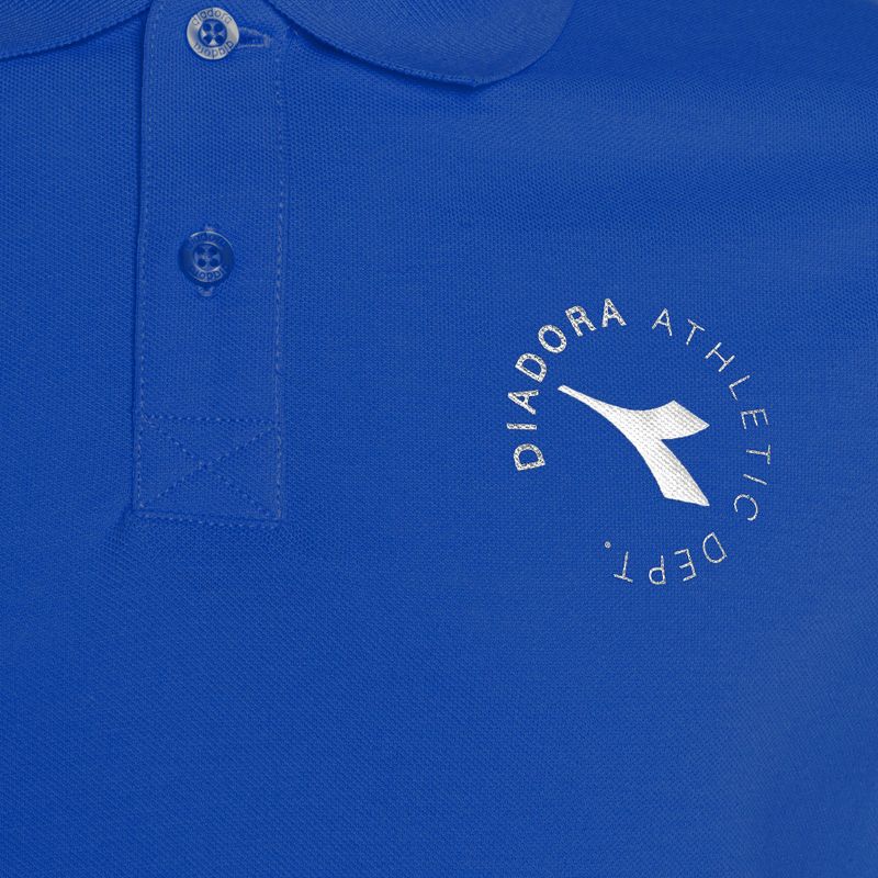 Herren Diadora Essential Sport Poloshirt blu lapis 3