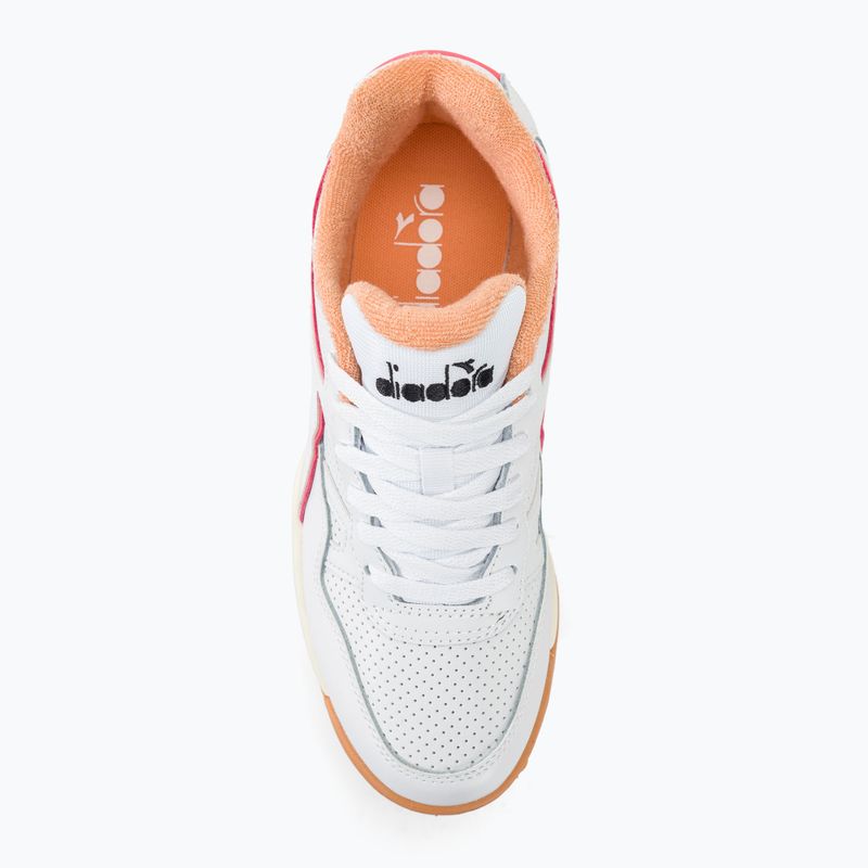 Diadora Winner bianco/rosa pesca pallida Schuhe 6