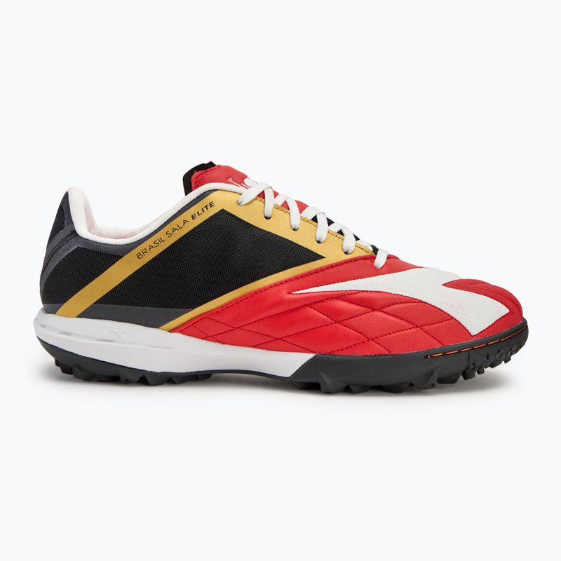 Fußballschuhe Herren Diadora Brasil Sala Elite TF milano red/white/black 2